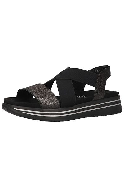 Remonte Remonte Black Sandals Womens Shoes