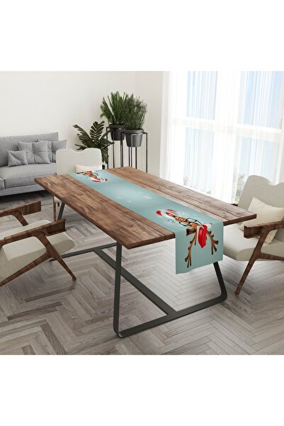 menesahome Novogodišnji jelen Sa deznom Stolni raner, jelen Sa deznom Stolni ...