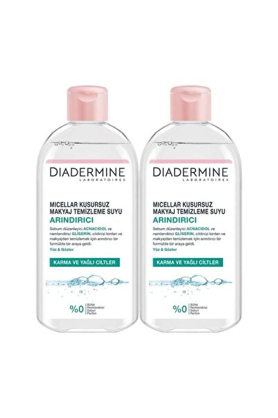 Diadermine Arındırıcı Micellar Kusursuz Makyaj Temizleme Suyu 400 Ml X 2'li F...