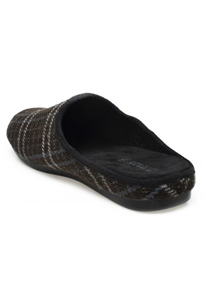 Muya 33802-m Davis Closed Front House Slippers Black Men's Slippers