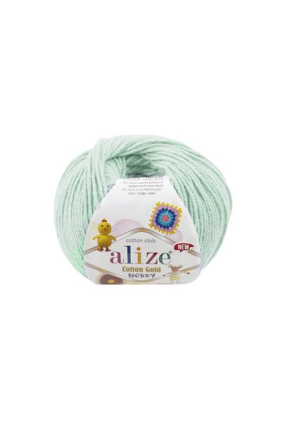 Alize Cotton Gold Hobby New -522 Mint- Amigurumi Punch Υφασμάτινη Κλωστή 50gr (43 ΔΙΑΦΟΡΕΤΙΚΑ ΧΡΩΜΑΤΑ)