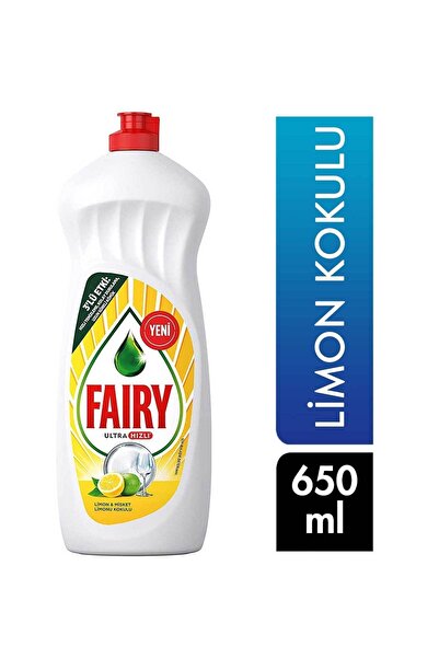 Fairy Limon Kokulu Sıvı Bulaşık Deterjanı 6 X 650 Ml