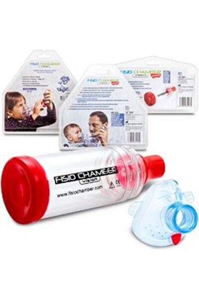 MEDİKAL Fisio Chamber Vision Anti-statik Valfli Inhaler Haznesi 0-3 Yaş