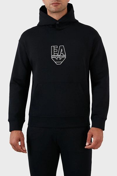 Navy armani sweatshirt on sale