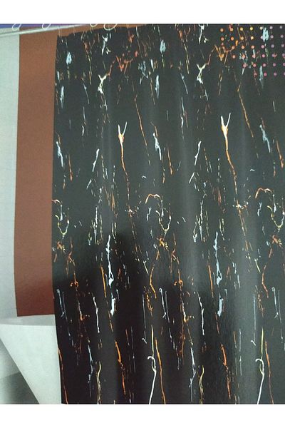 Tropik Perdeau de duș pentru baie Jackline Double Wing 2x110x200cm Noua Colecție