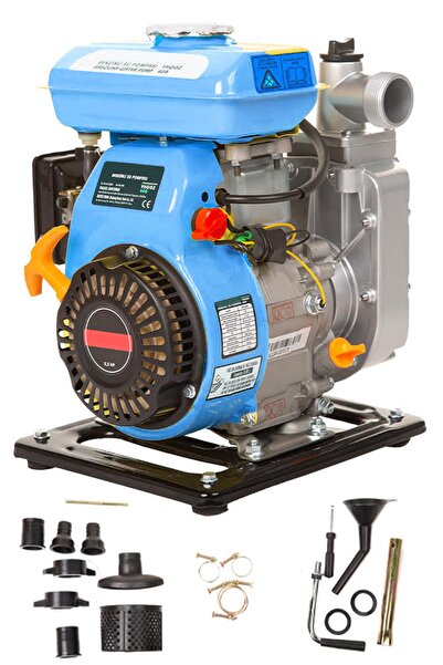 Genel Markalar Profesyonel 4.5 Hp 4 Zamanlı Benzinli Su Pompası 1,5 Inç 150 M...