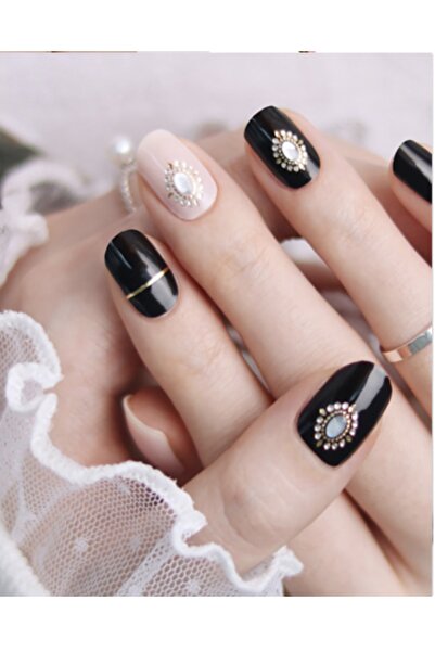 Genel Markalar Glossyblossom Jewel Box Mücevherler Tırnak Sticker