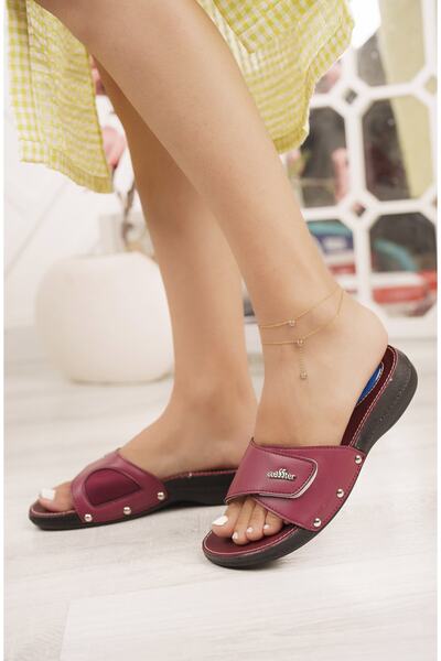 Khayt Maya Anatomical Orthopedic Gel Sole Heel Spur Recommended Banded Women's Slippers