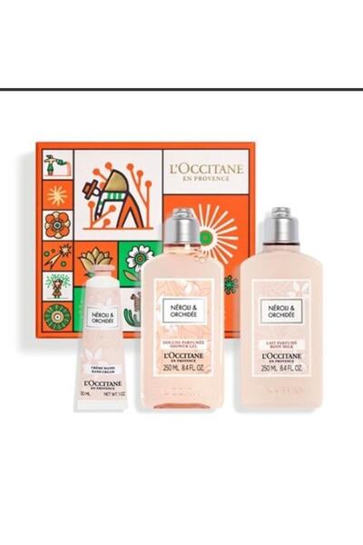 L'Occitane Néroli & Orchidée Bodycare Gift Set - Portakal Çiçeği & Orkide Yıl...