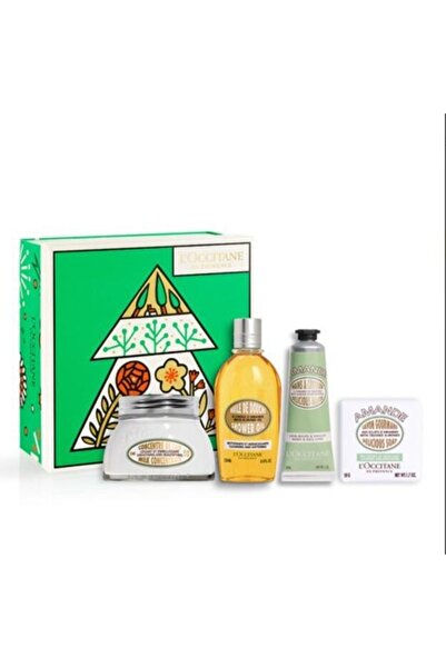 L'Occitane Almond Bodycare Gift Set - Badem Yılbaşı Özel Vücut Bakım Hediye Seti