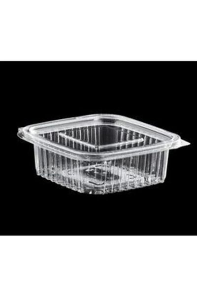 Miopack Plastic Leak Proof Bowl 250 gr Disposable Plastic Bowl with Lid 25 Pieces