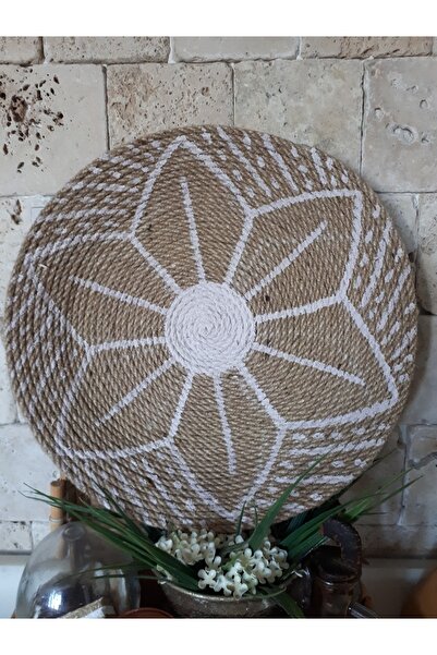 ocean boheme decor Hasır Dubar Tabaği