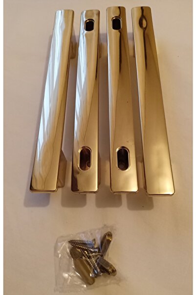 OBERS Duşakabin Kulp Lüks Kare Sarı 14-16cm Arası