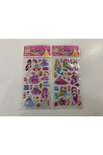 BONBON 2 coli de autocolante de lux în relief