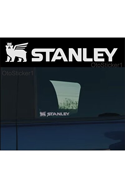 Oto Sticker Orijinal Stanley Logo Sticker Seti 2 Adet 14x2cm