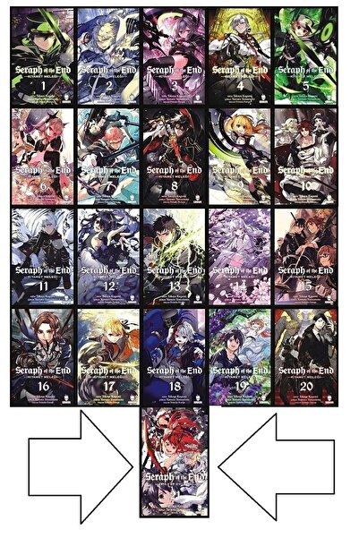 Seraph Of The End Kıyamet Meleği (1-22 Set) - Takaya Kagami