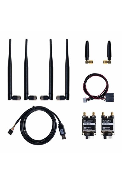 Pixhawk Robotistan Rfd900x Plus 915 Mhz Uzun Mesafe (40 Km) Radyo Telemetri Seti (apm,pixhawk Uyumlu)
