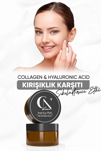 Neşe Çay Green Tea Extract 30 Ml Under Eye Care Cream