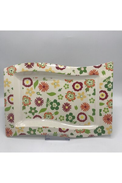 MorzaPazarı Melamin S Tepsi (43x28,5cm) 6 Desen