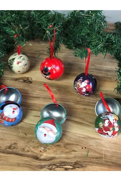 Masalsı Concept Luxury Christmas Tree Decoration BallCan Put What You Want in It You Can Surprise