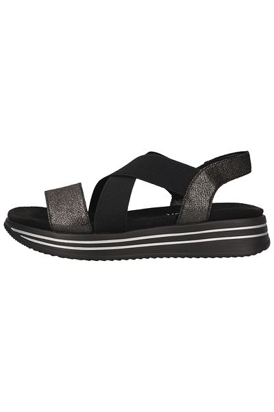 Remonte Remonte Black Sandals Womens Shoes