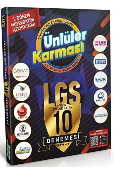 Ünlüler Karması 8. Sınıf Lgs 1. Dönem 10 Deneme