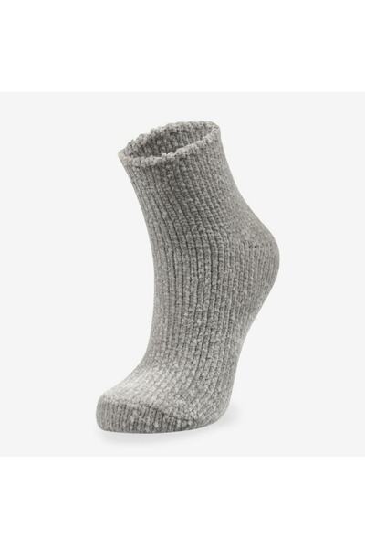 Bolero Velvet Textured Women's Winter Short Home Socks