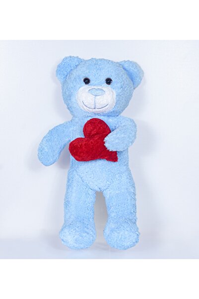 Bora Toys 50 Cm Kalpli Peluş Sevimli Ayıcık