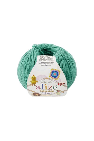 Alize Cotton Gold Hobby New Amigurumi Punch Knitting Yarn 50gr (43 διαφορετικά χρώματα)