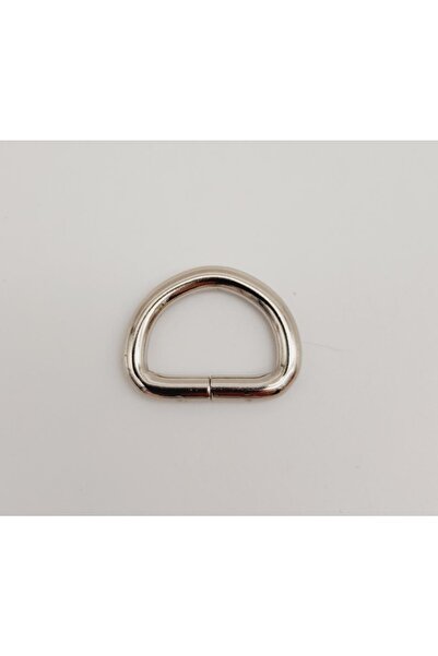 angel çanta aksesuar حلقة D 2 سم لون فضي 1 قطعة