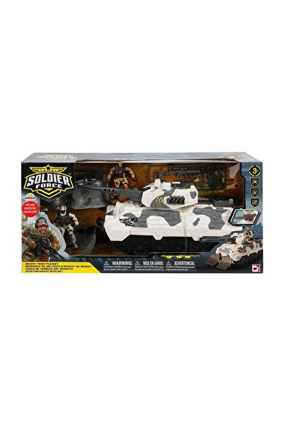 Genel Markalar Soldier Force Asker Figürlü Kar Görevi Sesli Ve Işıklı Oyuncak...