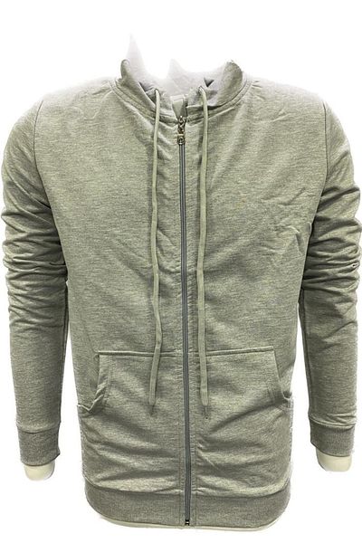 CLASSO Unisex Zippered Hooded Sweatshirt