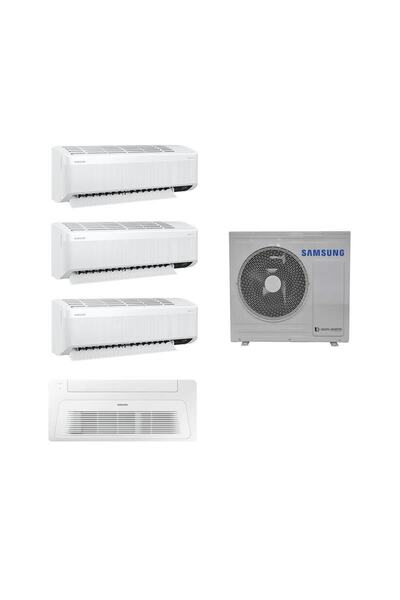 Samsung Wind Free Multi 1+4 Aj080txj4kh/ea 7+9+9 Duvar + 18 Tek Yön Kaset Tip...