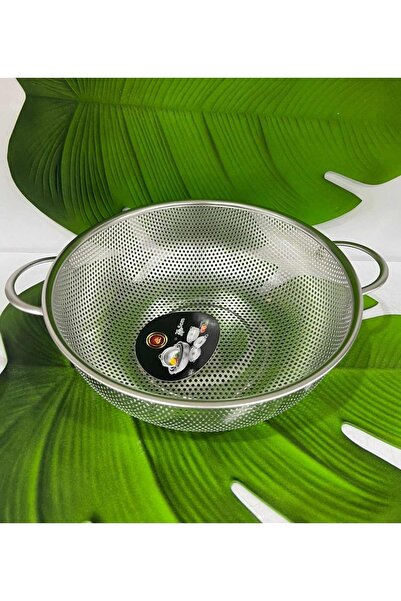 Hibana Metal Çelik Makarna Süzgeci (25,5cm)