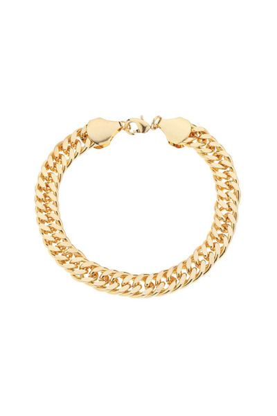 Chavin Shiny Knitted Design Plated Men's Bracelet Eh19