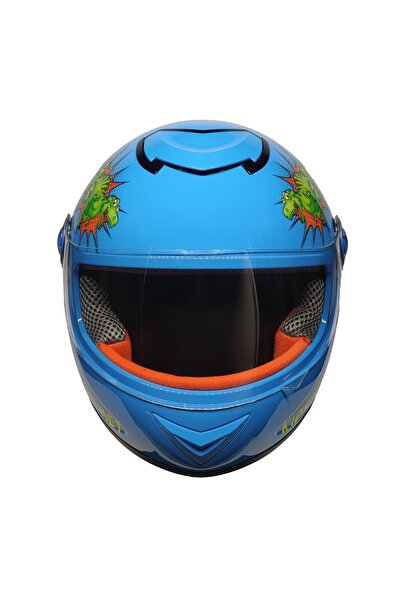 MTS Sy118-çocuk Kask Dino Blue