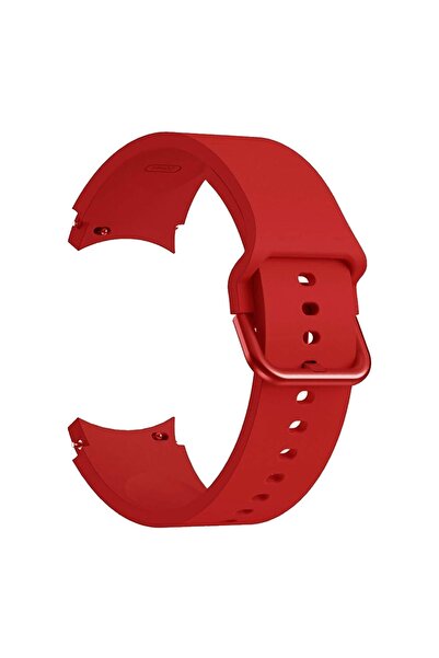 Microsonic Samsung Galaxy Watch 4 Classic 46mm Kordon Solid Silicone Band Kır...