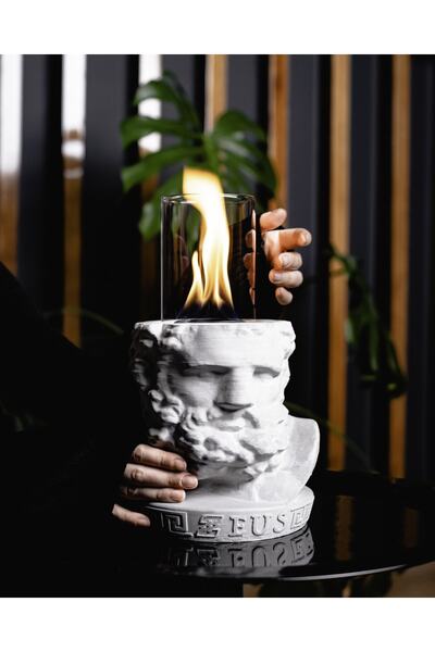 MinArtAtölye Zeus Bioethanol Masaüstü Şömine
