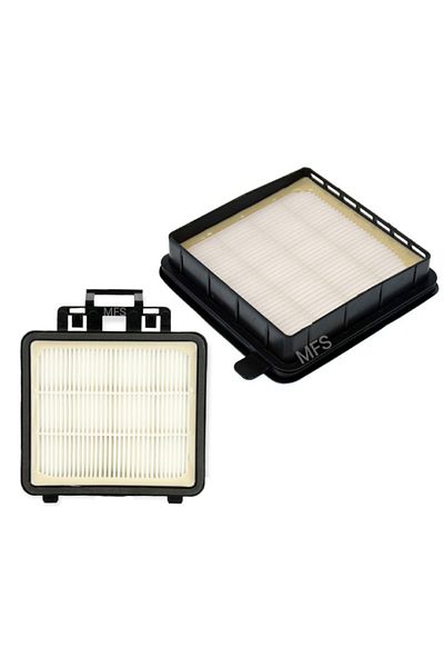 MFS Arçelik 9178011296 - Compatible Hepa Filter Set, Front and Rear Filter