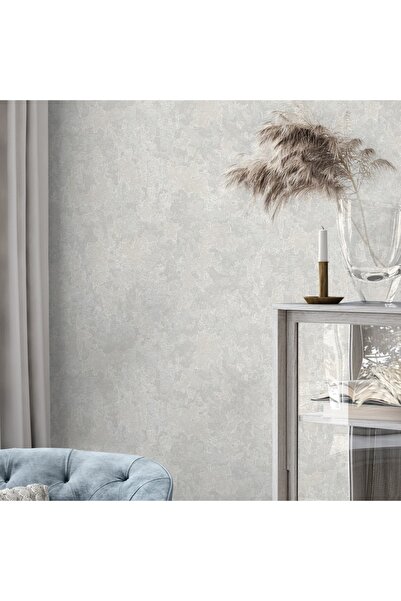 Adawall Vera 1513-1 Dekoratif Retro Kendinden Desenli Düz Sade Duvar Kağıdı