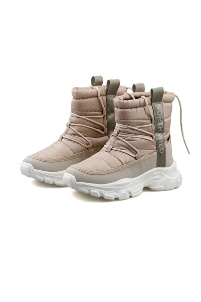NORTH OF WILD 22kz Delta Bronz Kadın Kar Botu 22kz-delta-bronz Bej