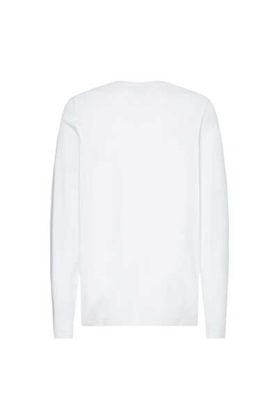 Tommy Hilfiger Bisiklet Yaka Beyaz Erkek T-shirt Mw0mw10804ybr