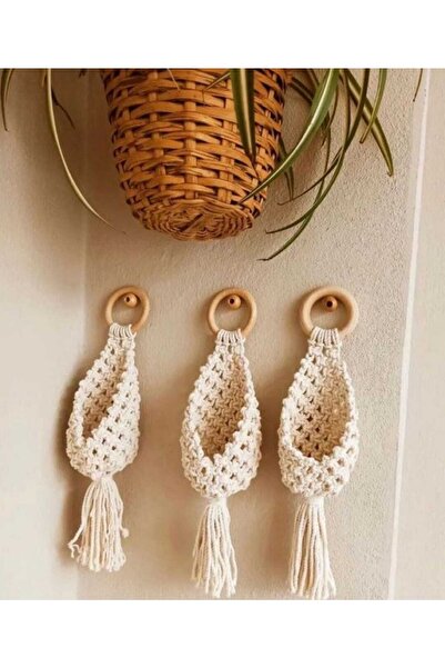 Demir keleş Makrome Saksılık