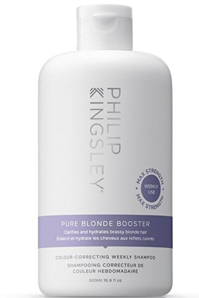 PHILIP KINGSLEY Pure Blonde Booster Shampoo - Blonde Hair Corrector and Stren...