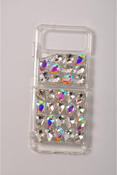 Case collection Samsung Galaxy Z  Uyumlu Filip 4 Taşlı Kılıf