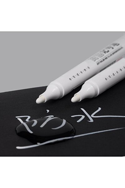 Adil Baba Paint Marker Tüm Yüzeyler Için Araba Boya Kalemi Araba Jant Lastik Yağlı Boya Işaret Kalemi 1 Adet