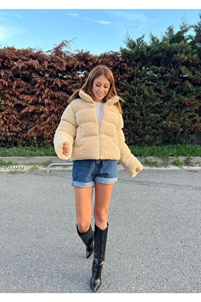 ZF BUTİK Jachetă de pluș pentru femei