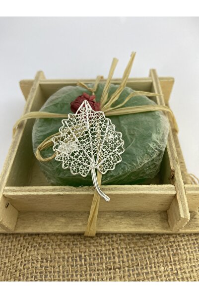 Midyat Artuklu Gümüşçülük Canada Yaprağı Gümüş Telkari Broş