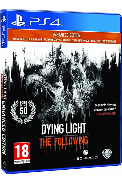 Techland Dyıng Lıght The Followıng Playstation 4 Ps4 Oyun Teşhir Ürünü