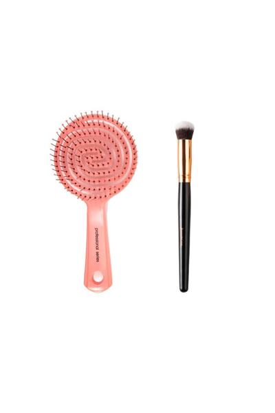 nascita Perie de păr 3D 2+ Perie pentru corector cu structură ovală -136